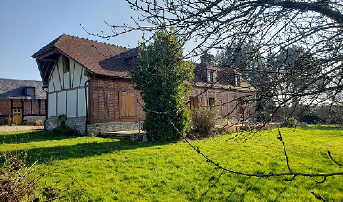 Chambre indépendante dans longére en Normandie