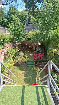 Chambre à louer dans bel appartement avec jardin 