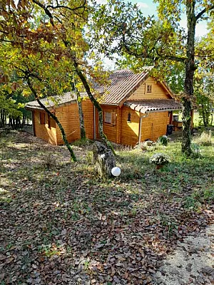 Joli chalet dans les bois du lot